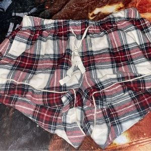 Abercrombie and Fitch flannel shorts
